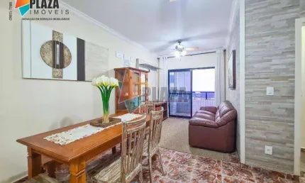 Apartamento 2 dormitórios com 1 suíte à venda, 75 m² por R$ 539.000 - Canto do Forte - Praia Grande/SP