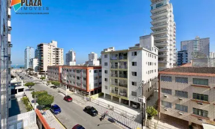 Apartamento com 2 dormitórios à venda, 72 m² por r$ 435.000,00 - canto do forte - praia grande/sp