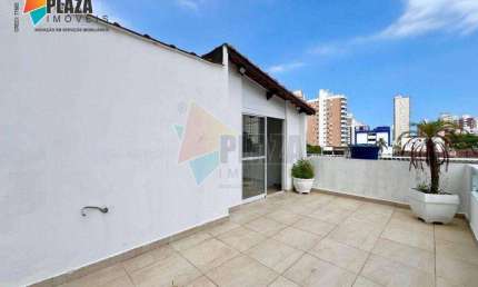 Casa com 3 dormitórios para alugar, 103 m² por R$ 2.400,00/mês - Aviação - Praia Grande/SP