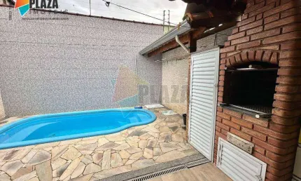 Casa com 3 dormitórios para alugar, 120 m² por R$ 6.000,00/mês - Tupi - Praia Grande/SP