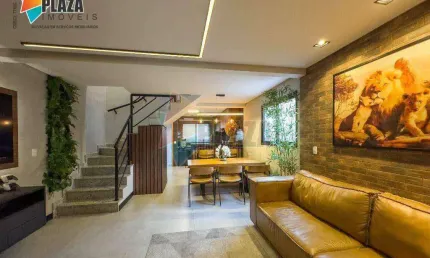 Casa com 3 dormitórios para alugar, 157 m² por R$ 7.000,00/mês - Vila Guilhermina - Praia Grande/SP
