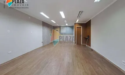Sala para alugar, 55 m² por r$ 2.800,02/mês - boqueirão - praia grande/sp
