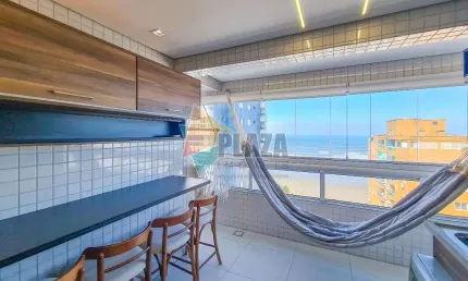Apartamento 3 dormitórios com 3 suítes à venda, 124 m² por r$ 1.599.000 - canto do forte - praia grande/sp