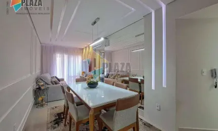 Apartamento à venda, 83 m² por r$ 1.060.000,00 - canto do forte - praia grande/sp