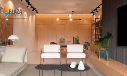 Apartamento com 3 dormitórios à venda, 190 m² por R$ 1.838.323,95 - Canto do Forte - Praia Grande/SP