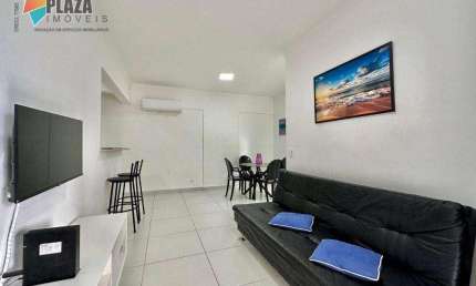 Apartamento 2 dormitórios com 1 suíte à venda, 78 m² por R$ 499.000 - Vila Guilhermina - Praia Grande/SP