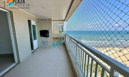 Apartamento com 2 dormitórios para alugar, 91 m² por R$ 5.500,00/mês - Aviação - Praia Grande/SP