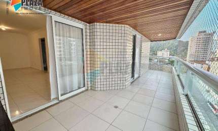 Apartamento com 3 dormitórios para alugar, 105 m² por R$ 5.500,00/mês - Canto do Forte - Praia Grande/SP