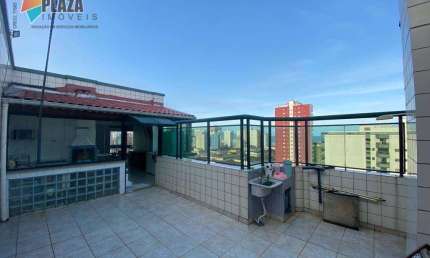 Cobertura à venda, 176 m² por R$ 550.000,00 - Vila Assunção - Praia Grande/SP