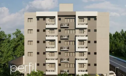 Apartamento giardino em construção a venda com dois quartos sendo uma suíte no bairro Costa e Silva - Joinville/ SC