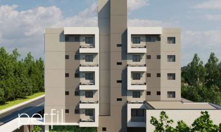 Apartamento em construção a venda com dois quartos sendo uma suíte no bairro Costa e Silva - Joinville/ SC