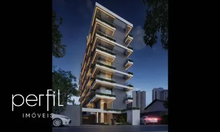 Apartamento em construção a venda com uma suíte no bairro América - Joinville/ SC