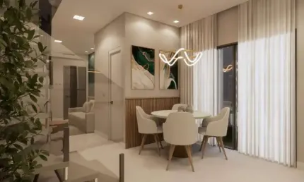 Casa sobrado a venda com 68m2 privativos na Praia do Ervino - São Francisco do Sul/SC
