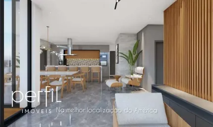 Cobertura em construção a venda com uma suite e duas demi-suites no bairro America - Joinville/ SC