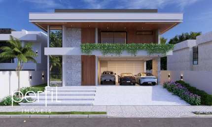 Casa a venda no Royal Garden 4 suítes e piscina no bairro Pirabeiraba - Joinville/ SC