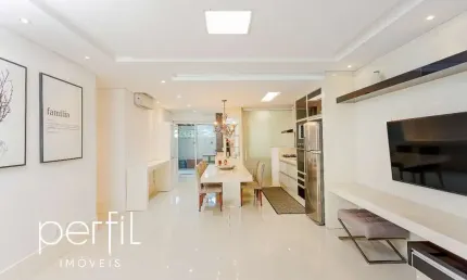 Apartamento Giardino com 3 dormitórios sendo 1 suíte, 196m2 e 2 vagas individuais no bairro América - Joinville, SC