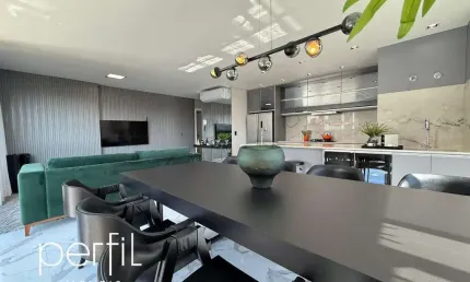 Apartamento porteira fechada com 3 suítes e 2 vagas de garagem no bairro américa - joinville, sc