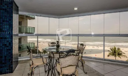 Temporada- apartamento frente mar em balneário camboriú, centro, balneário camboriú - sc
