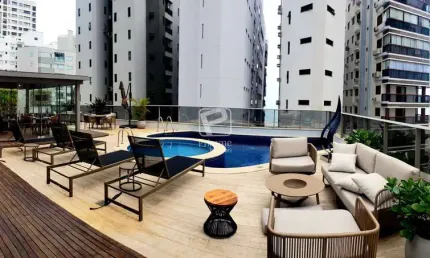 Apartamento quadra mar mobiliado e decorado em balneário camboriu , centro, balneário camboriú - sc