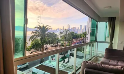 Apartamento frente mar em balneário camboriú , centro, balneário camboriú - sc