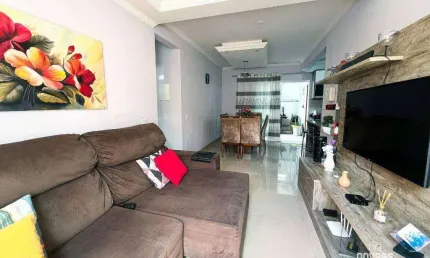 Apartamento com 3 dormitórios à venda, 83 m² por r$ 430.000,00 - iririú - joinville/sc