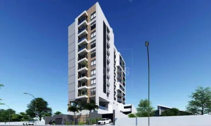 Apartamento com 2 dormitórios à venda, 77 m² por R$ 634.978,49 - Anita Garibaldi - Joinville/SC