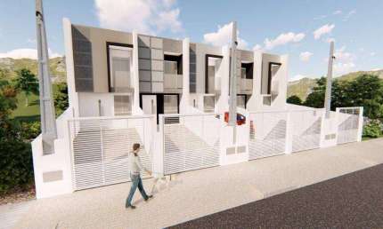 Sobrado com 2 dormitórios à venda, 80 m² por R$ 451.000,00 - Centro (Pirabeiraba) - Joinville/SC
