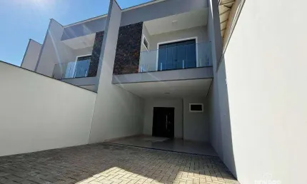 Sobrado com 3 dormitórios à venda, 147 m² por r$ 829.000,00 - bom retiro - joinville/sc