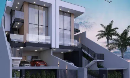 Sobrado com 3 dormitórios à venda, 192 m² por r$ 1.490.000,00 - saguaçu - joinville/sc