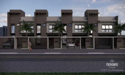 Sobrado com 3 dormitórios à venda, 101 m² por R$ 760.000 - Glória - Joinville/SC