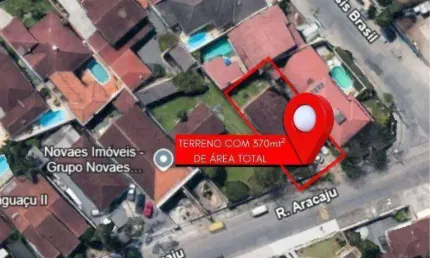 Terreno à venda, 372 m² por R$ 720.000,00 - Saguaçu - Joinville/SC