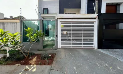 Sobrado à venda em maringá, jardim iguaçu, com 3 quartos, com 155 m² de construção