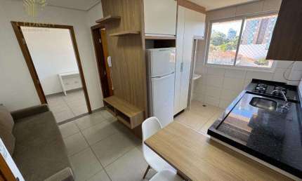 Apartamento para alugar em Maringá, Zona 08, com 1 quarto, com 28 m², Edifício Dom Casmurro