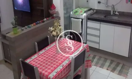 Apartamento com 2 dormitórios à venda, 48 m² por R$ 280.000,00 - Canhema - Diadema/SP