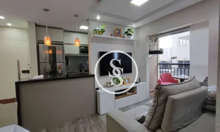 Apartamento com 2 dormitórios à venda, 56 m² por R$ 460.000,00 - Planalto - São Bernardo do Campo/SP