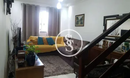 Sobrado com 3 dormitórios à venda, 114 m² por R$ 532.000 - Santo André - Santo André/SP