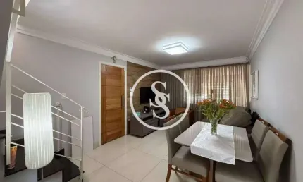 Sobrado com 2 dormitórios à venda, 124 m² por r$ 625.000,00 - jordanópolis - são bernardo do campo/sp