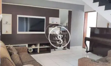 Sobrado com 3 dormitórios à venda, 217 m² por r$ 750.000,00 - vila linda - santo andré/sp