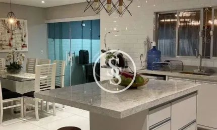 Sobrado com 3 dormitórios à venda, 221 m² por R$ 750.000,00 - Dos Casa - São Bernardo do Campo/SP