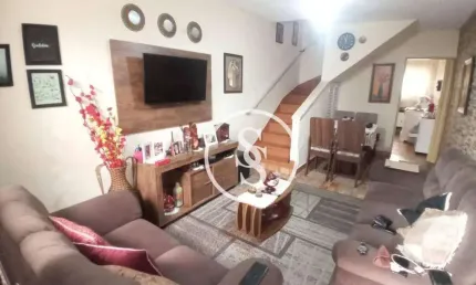 Sobrado com 2 dormitórios à venda, 91 m² por r$ 500.000,00 - demarchi - são bernardo do campo/sp