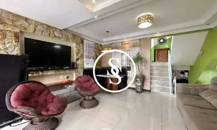 Sobrado com 3 dormitórios à venda, 180 m² por R$ 800.000,00 - Taboão - São Bernardo do Campo/SP