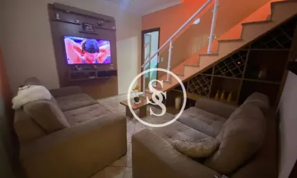 Sobrado com 4 dormitórios à venda, 159 m² por r$ 850.000,00 - jordanópolis - são bernardo do campo/sp