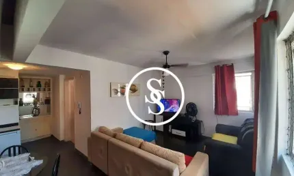 Apartamento duplex com 2 dormitórios à venda, 98 m² por r$ 352.000,00 - asturias - guarujá/sp