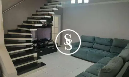 Sobrado com 3 dormitórios à venda, 177 m² por r$ 770.000,00 - assunção - são bernardo do campo/sp