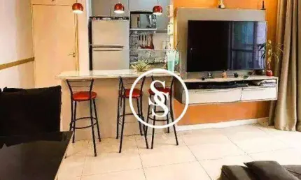 Apartamento com 2 dormitórios à venda, 56 m² por R$ 480.000,00 - Planalto - São Bernardo do Campo/SP