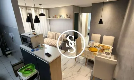 Apartamento com 2 dormitórios à venda, 56 m² por R$ 455.000,00 - Planalto - São Bernardo do Campo/SP