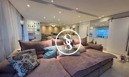 Apartamento no Domo Prime com 237 m² de área privativa, 4 suítes e 4 vagas, por R$ 3.400.000,00 - Centro - São Bernardo do Campo/SP