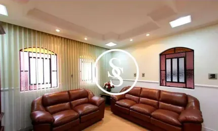 Sobrado com 3 dormitórios à venda, 238 m² por R$ 2.090.000,00 - Barcelona - São Caetano do Sul/SP