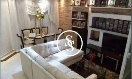 Sobrado com 3 dormitórios à venda, 218 m² por r$ 1.200.000,00 - jardim das maravilhas - santo andré/sp