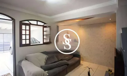 Sobrado com 185 m², 3 dormitórios à venda por r$ 850.000 - assunção - são bernardo do campo/sp